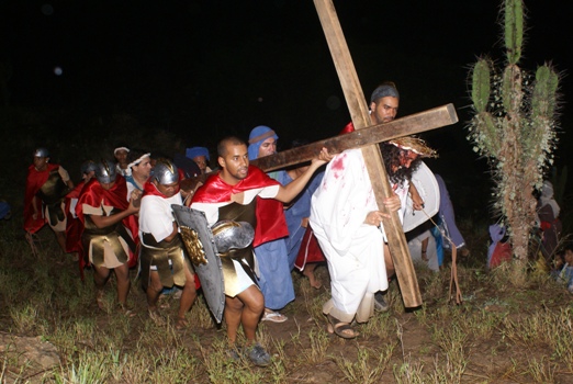 Paixão de Cristo em Retirolândia - foto: Raimundo Mascarenhas