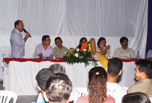 protesto da professora