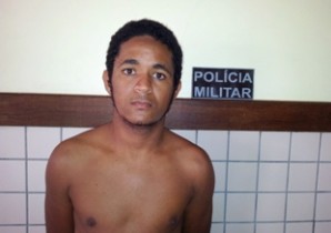 preso em riachão - homicida