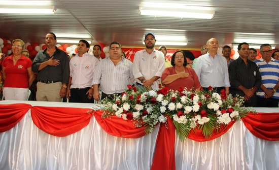 Convenção de igor nunes - tucano - hino nacional