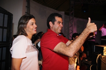 riachão - show com harmonia do samba - Laurinho e Gabriela - foto- raimundo mascarenhas