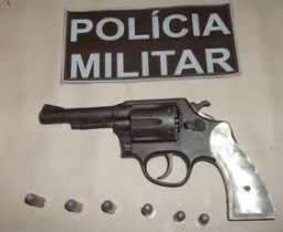 apreensão de arma com menor