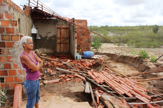 destruição pelas chuvas em Coité - 10