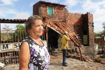 destruição pelas chuvas em Coité - 3