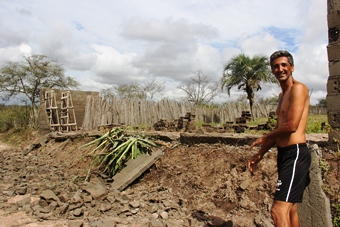 destruição pelas chuvas em Coité - 9