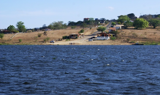 As vítimas deveriam está fazendo este trajeto. No outro lado está Cabaceiras do Paraguassu.