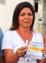 moradora da rua do inss