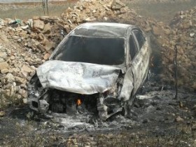 carro incendiado