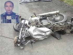 acidente de  moto em Araci