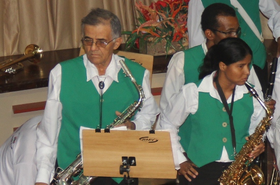 Última apresentação da Filarmônica com a presença de Nadinho foi no Sarau Social promovido pelo Juiz Gerivaldo Neiva em 11/10/13