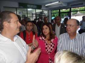 Feira de Santana recebeu nos últimos trinta dias a Presidente e pré candidata a reeleição Dilma Rousseff, Aécio Neves e agora Eduardo Campos, os dois também estão na pré-campanha