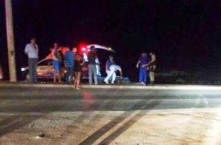 Momento do atendimento as vítimas