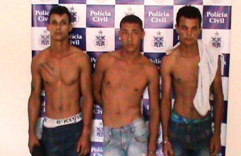 Os assaltantes foram presos em flagrante e deverão responder por vários crimes.