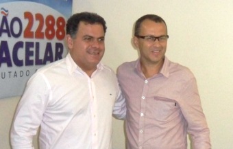 Edinho em vista ao deputado federal João Bacelar