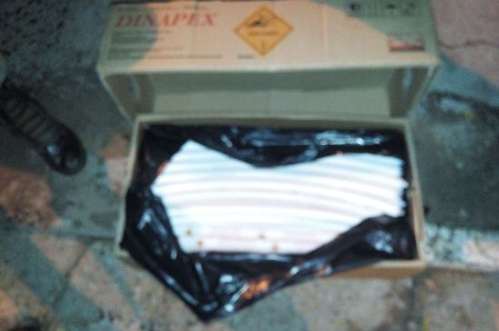 caminhão carregado com explosivos - 1