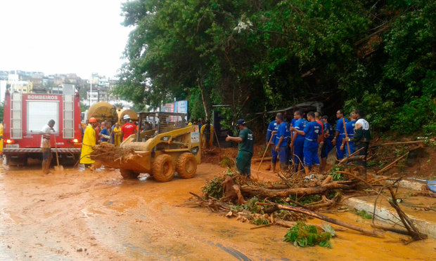 deslisamento em salvador