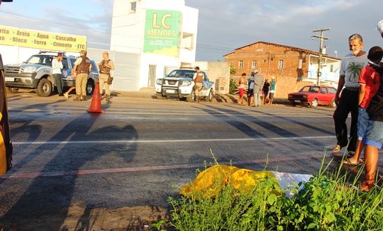 Homem morre atropelado por moto próximo as Casas Populares.des