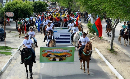 cavalgada da vaquejada de gika