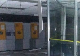 A Policia não confirmou se dinheiro foi levado.