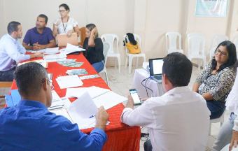 As atividades práticas foram realizadas no turno da tarde.