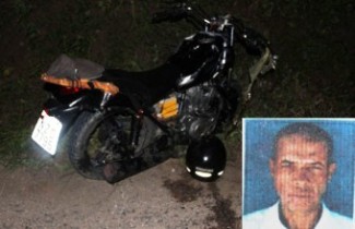 Moto foi arrastada por cerca de 40 metros