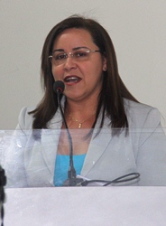 Silvânia foi citada como pré-candidata a prefeita, mas descartou.