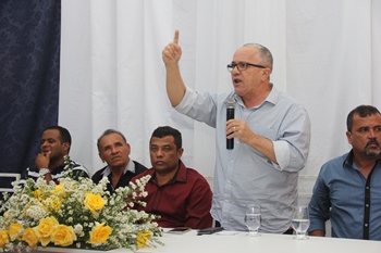 Josias é o principal responsável pela máquinas e fez jus a confiança do itiubense perante ele.