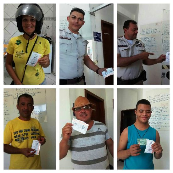 sorteio de ingressos