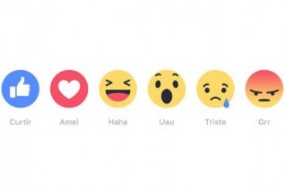 'Reações' são os novos botões do Facebook em forma de emoji e alternativos ao 'curtir'.