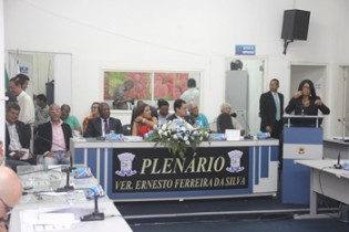 Vereadores usaram a tribuna para falr de novas metas para 2016.