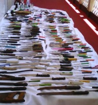 arma recuperada no carnaval