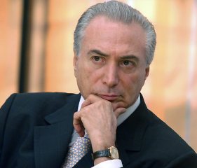 Vice presidente Michel Temer.