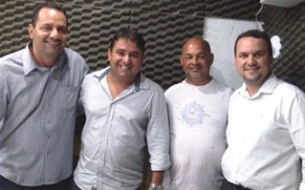 Esquerda para a direita: Ivan Junior, Igor, Nadinho e Arilton Junior