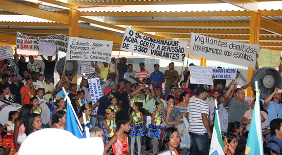 mobilização de vigilantes em gavião - 1 - foto- raimundo mascarenhas