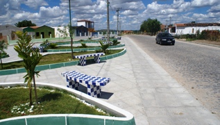 Barrocas-Praça e pavimentação do Cedro