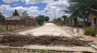 Barrocas-Pavimentação do Povoado de Bom-Gosto