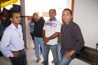 Vereadores de Capela - Beto (E) Carlito (C) e Zé Silva (D)