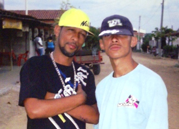 Fabinho e Carlos - foto da PM: reprodução Raimundo Mascarenhas