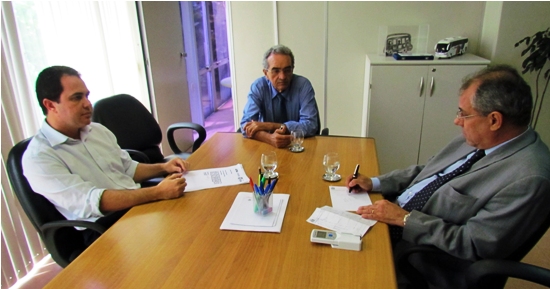 Deputado Tom Araújo com diretores da AgerBa - 1