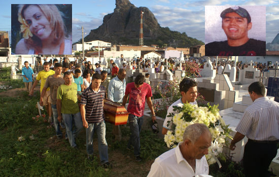 sepultamento de jovens em Pé de Serra