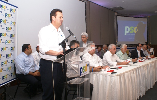 Encontro Nacional do PSD em Salvador - foto - Raimundo Mascarenhas