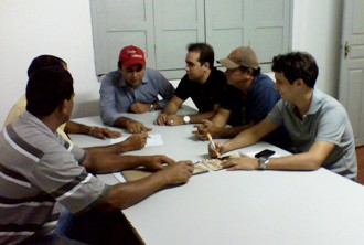 reunião da comissão organizadora