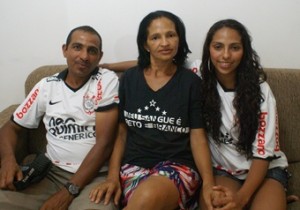 Edson, Edna e Carol - foto- Raimundo Mascarenhas