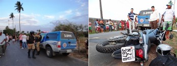 moto dos policias