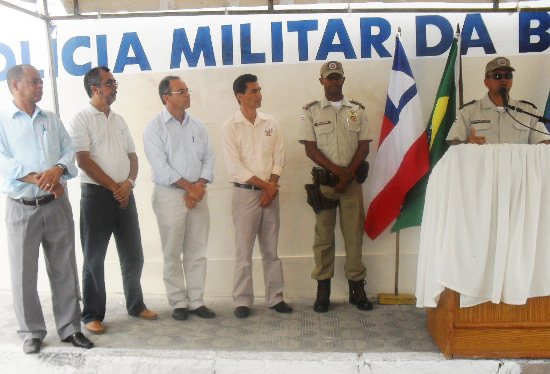 Inauguração do sistema de cameras de valente