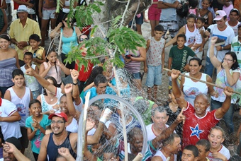Lavagem da Prefeitura no fim da manhã de domingo