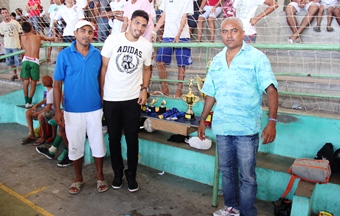 Edson (pai) e Beleza ( tio) organizarm a competição