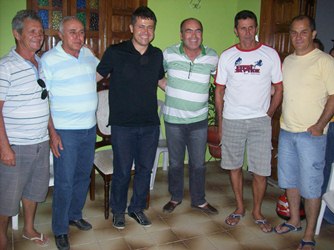 Da esquerda para à direita : Edson Matos, Amilton, ALex, Valdemí de Assis, Chiba e Bóbó.