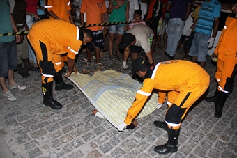 A Brigada Voluntária Anjos da Vida chegou rápido ao local, mas não pôde fazer nada a não ser anunciar o óbito