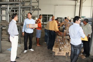 Os produtos foram retirados na Fabrica de Lacticínios da Catuí no Centro Industrial de Subaé